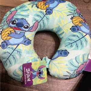 Travel Neck Pillow - Blue and Green
